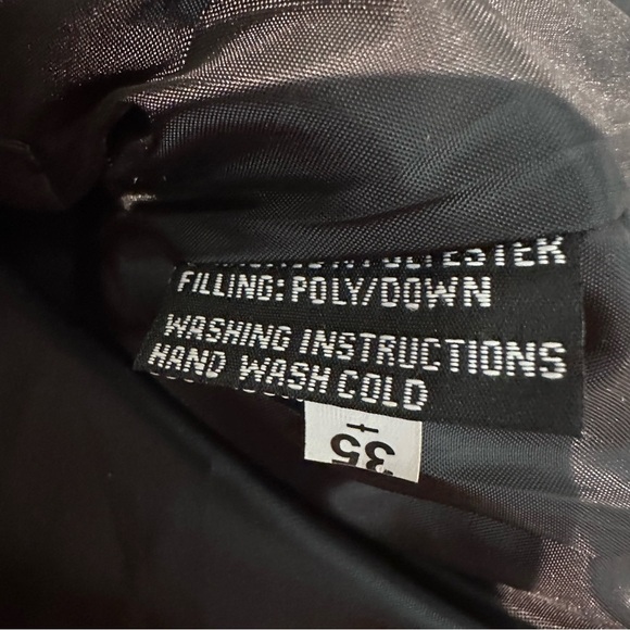 NWT The American West Black Puffer Soft Shell Jacket Size: XL fits like a 8/10 - Picture 6 of 7